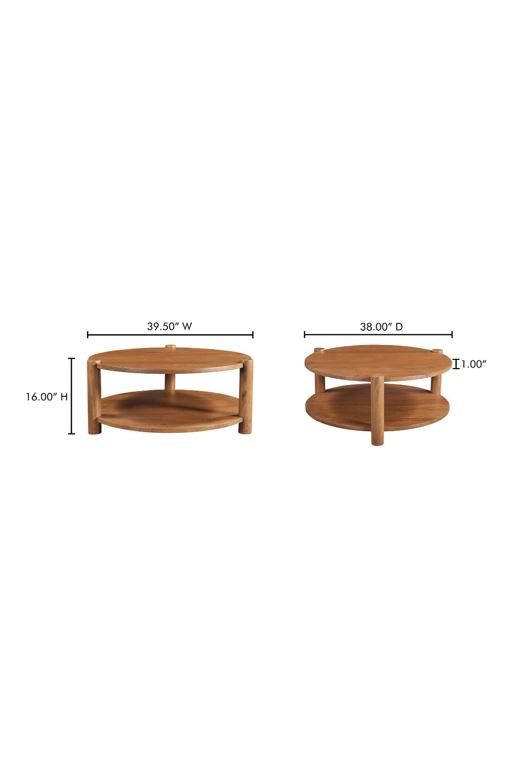   Vintage Mango Wood Coffee Table | Oroa.com