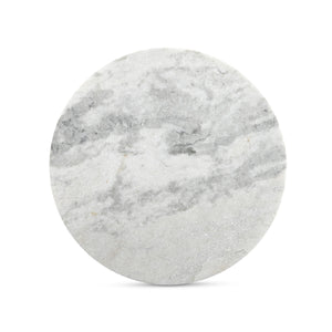   Modern European furniture - Round Gray Marble Accent Table - www.oroa.com | Oroa.com