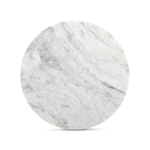   Modern European furniture - Round Gray Marble Accent Table - www.oroa.com | Oroa.com