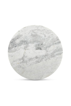   Modern European furniture - Round White Marble Coffee Table - www.oroa.com | Oroa.com