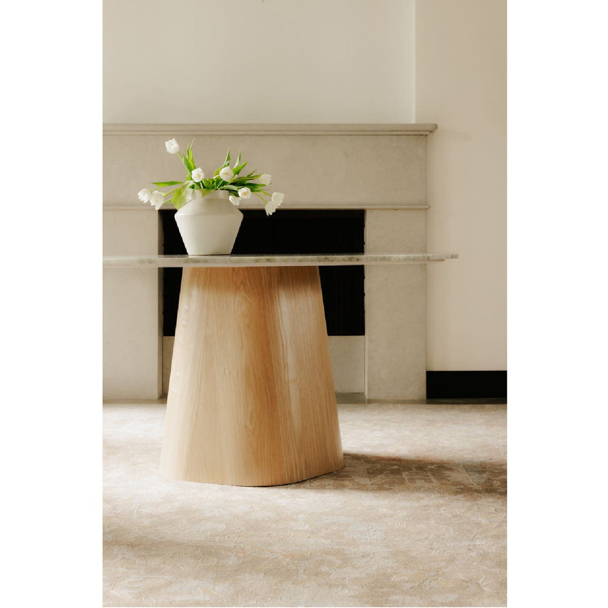   Modern European furniture - Round Onyx Marble Dining Table - www.oroa.com | Oroa.com