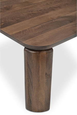   Modern European furniture - Brown Wooden Nesting Coffee Tables (2) - www.oroa.com | Oroa.com