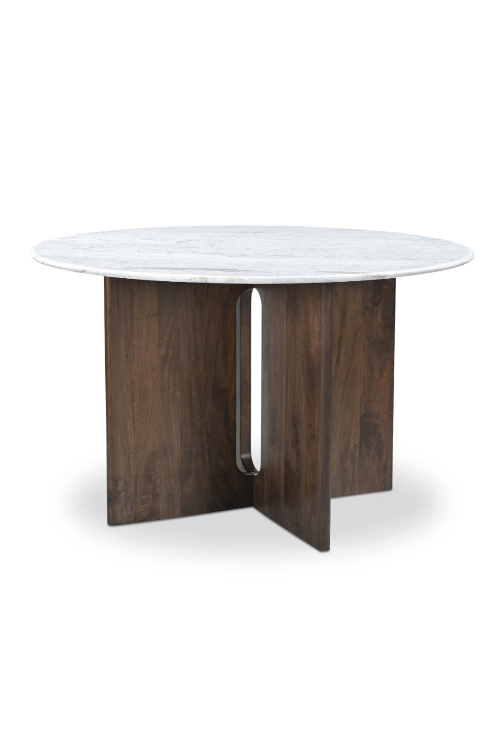   Modern European furniture - Cross-Base Round Dining Table - www.oroa.com | Oroa.com