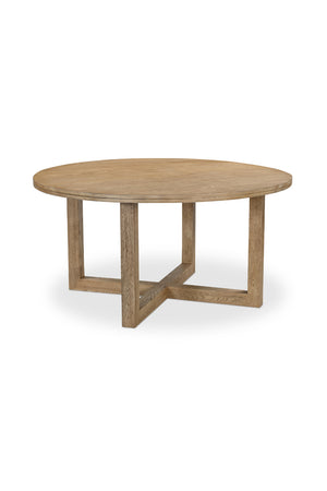   Modern European furniture - Oak Round Dining Table - www.oroa.com | Oroa.com