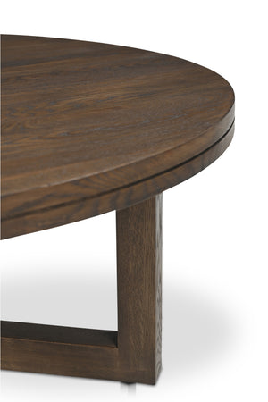   Modern European furniture - Oak Round Coffee Table - www.oroa.com | Oroa.com