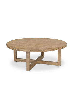   Modern European furniture - Oak Round Coffee Table - www.oroa.com | Oroa.com