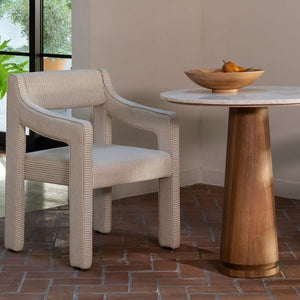   Modern European furniture - Round Marble Pedestal Coffee Table - www.oroa.com | Oroa.com