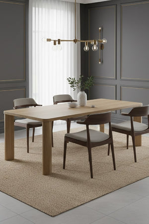   Modern European furniture - Minimalist Rectangular Dining Table - www.oroa.com | Oroa.com