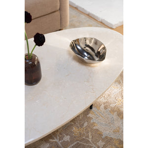   Modern European furniture - Beige Marble Coffee Table - www.oroa.com | Oroa.com