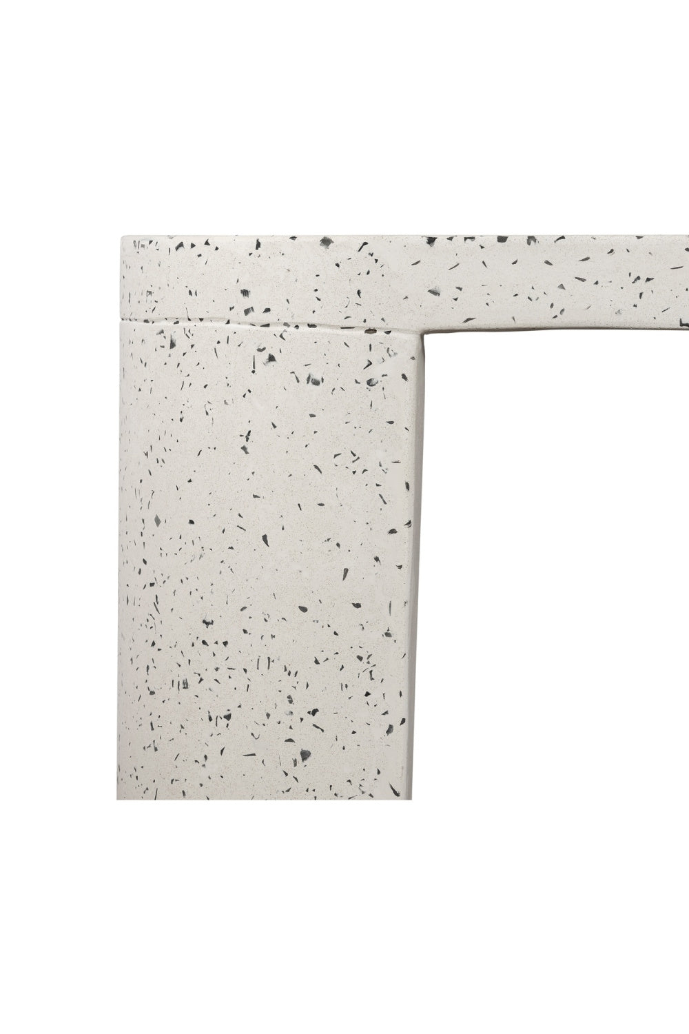   Modern European furniture - White Terrazzo Outdoor Bench - www.oroa.com | Oroa.com