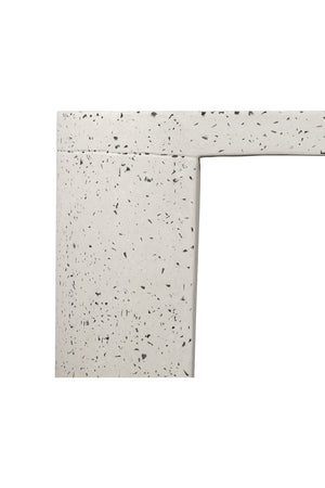   Modern European furniture - White Terrazzo Outdoor Bench - www.oroa.com | Oroa.com
