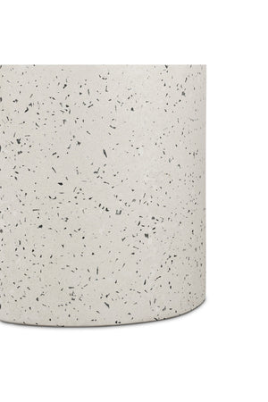   Modern European furniture - White Terrazzo Outdoor Bench - www.oroa.com | Oroa.com