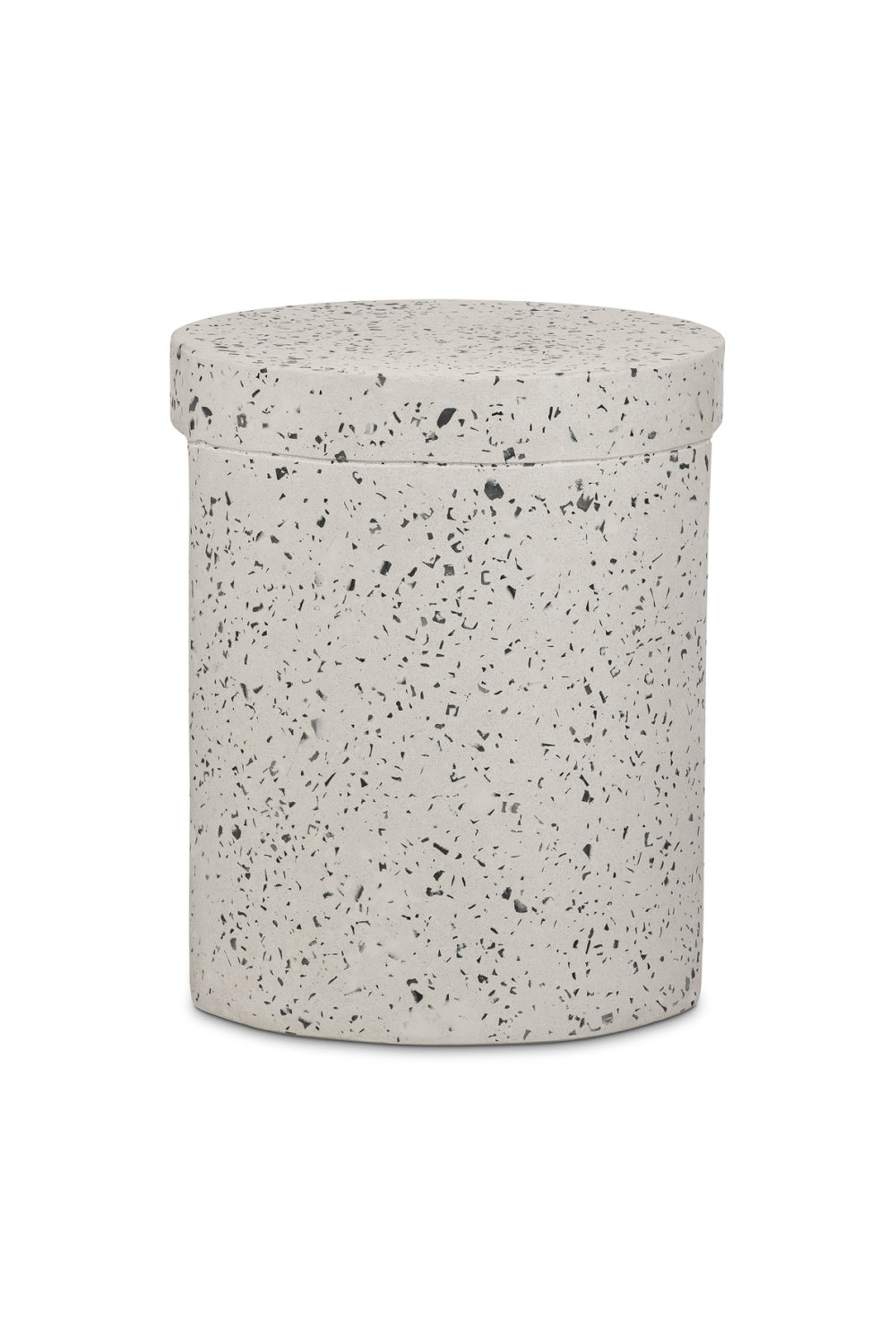   Modern European furniture - White Terrazzo Outdoor Stool - www.oroa.com | Oroa.com