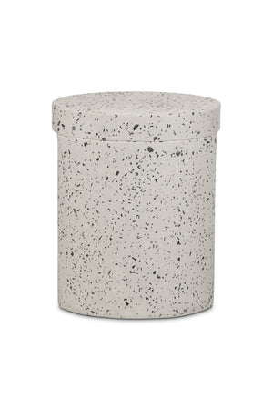   Modern European furniture - White Terrazzo Outdoor Stool - www.oroa.com | Oroa.com