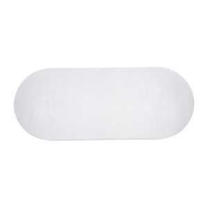   Modern European furniture - White Oval Outdoor Dining Table - www.oroa.com | Oroa.com