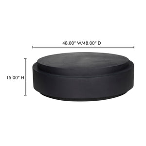   Modern European furniture - Concrete Mix Indoor/Outdoor Coffee Table - www.oroa.com | Oroa.com