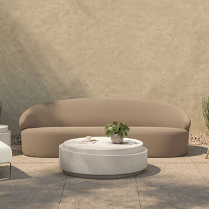   Modern European furniture - Concrete Mix Indoor/Outdoor Coffee Table - www.oroa.com | Oroa.com