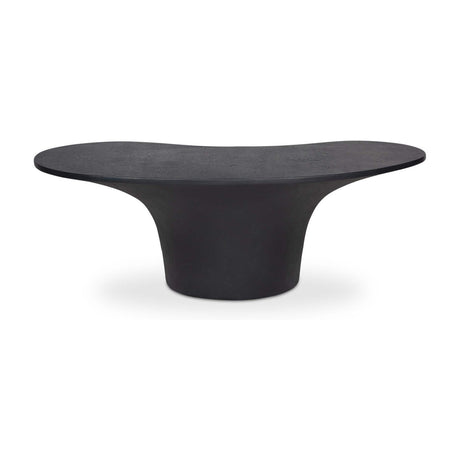   Modern European furniture - Black Concrete Outdoor Coffee Table - www.oroa.com | Oroa.com