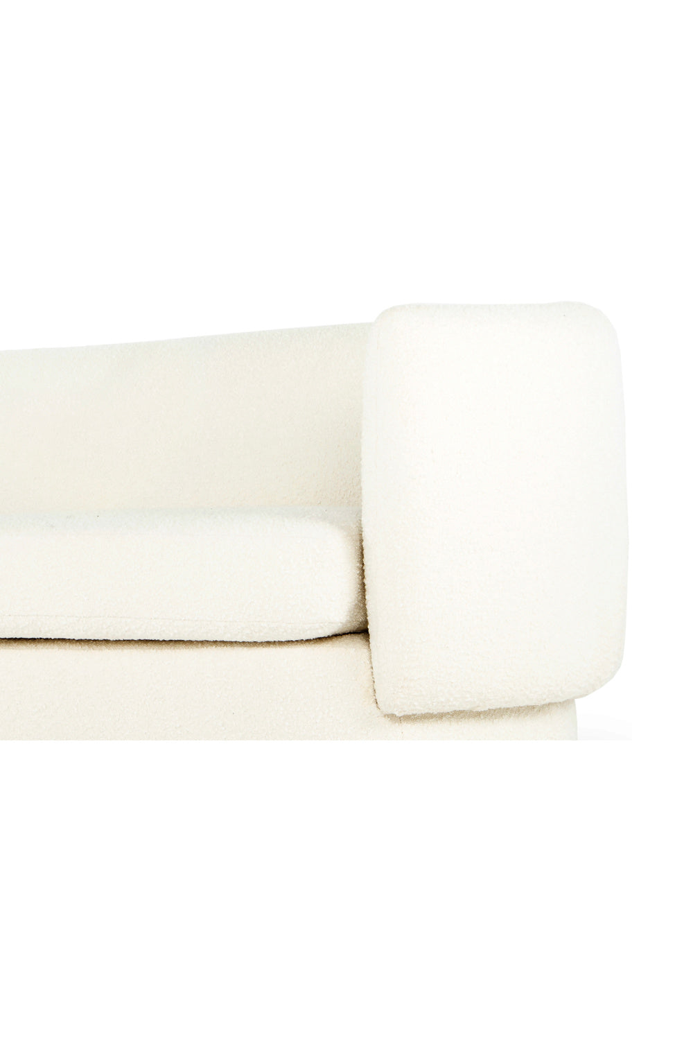   Modern European furniture - White Modern Curved Sofa - www.oroa.com | Oroa.com
