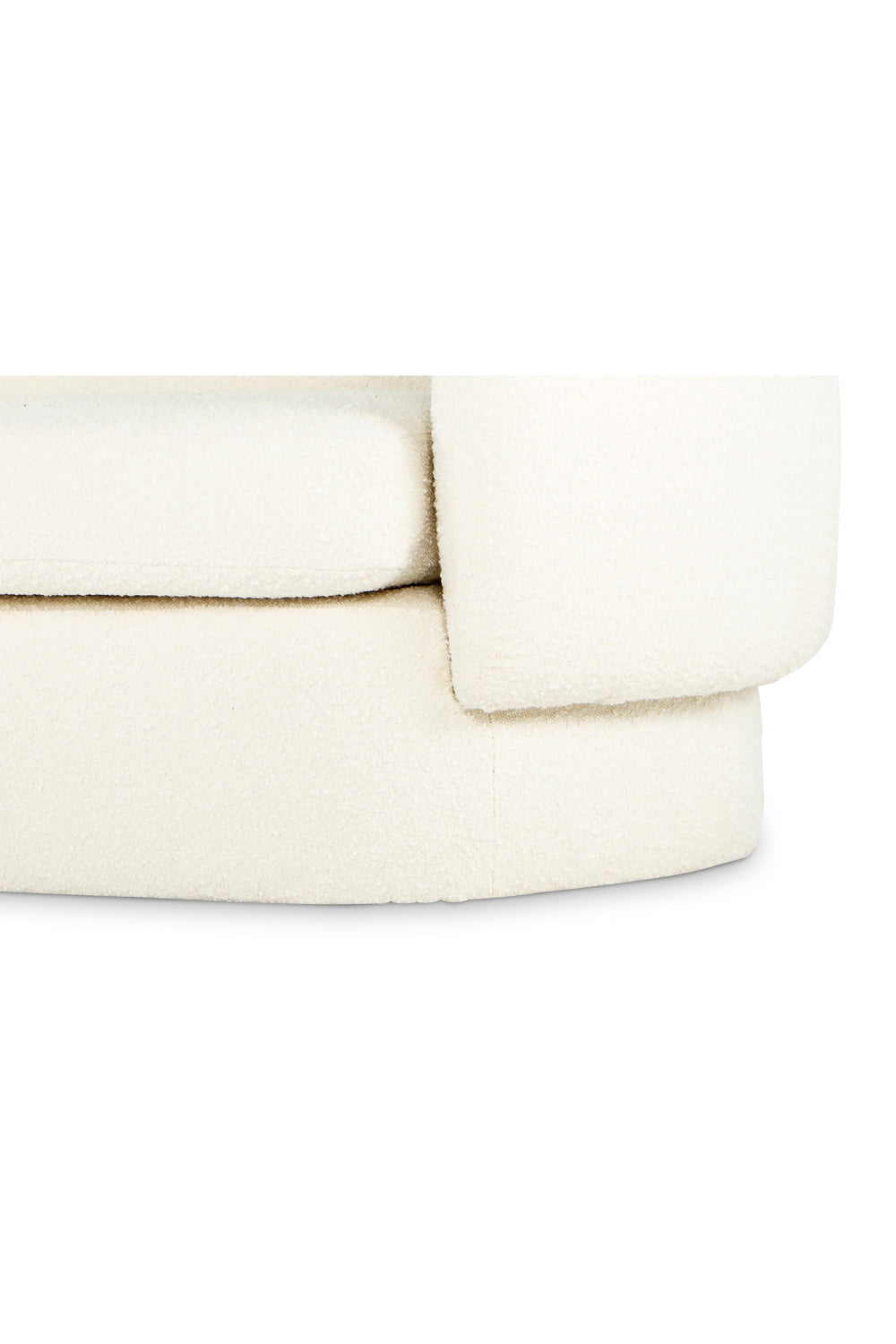   Modern European furniture - White Modern Curved Sofa - www.oroa.com | Oroa.com