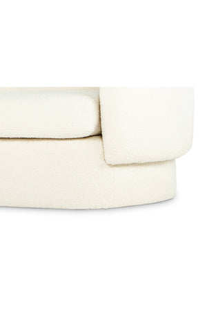   Modern European furniture - White Modern Curved Sofa - www.oroa.com | Oroa.com