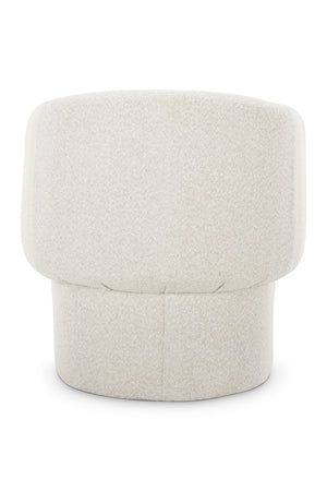   Modern European furniture - White Curved Occasional Chair - www.oroa.com | Oroa.com
