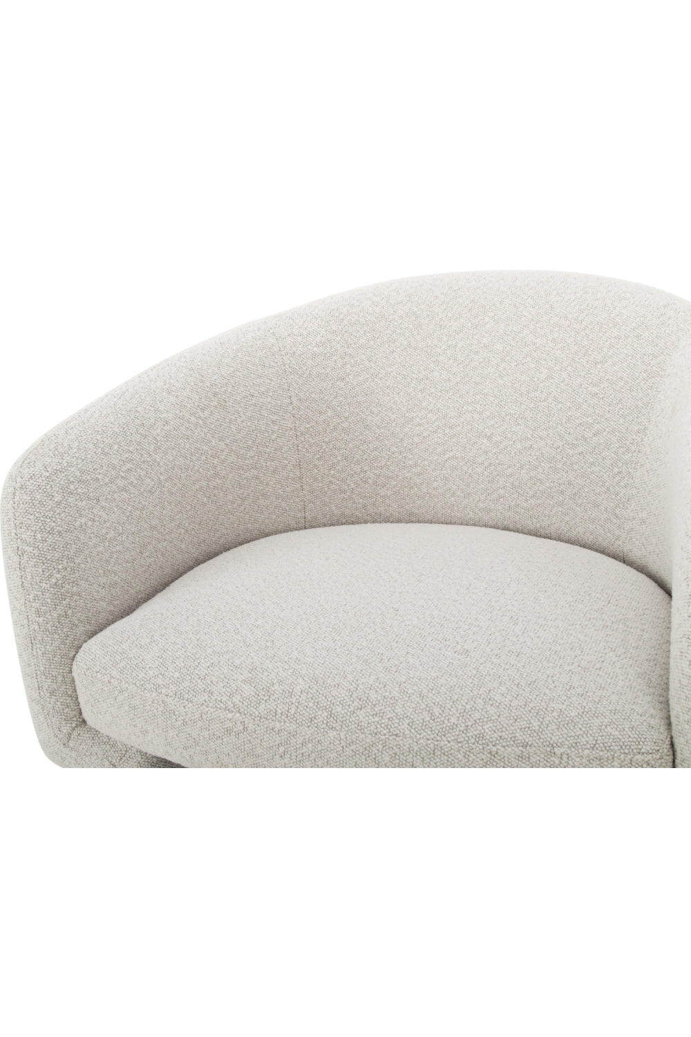   Modern European furniture - White Curved Occasional Chair - www.oroa.com | Oroa.com