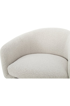   Modern European furniture - White Curved Occasional Chair - www.oroa.com | Oroa.com