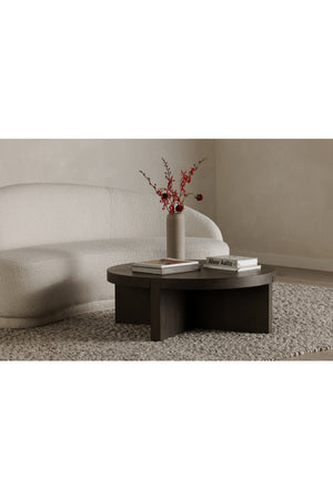   Modern European furniture - Curved Cream Boucle Sofa - www.oroa.com | Oroa.com