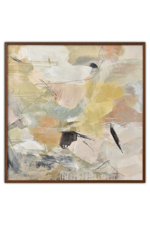   Modern European furniture - Pastel Toned Abstract Painting - www.oroa.com | Oroa.com