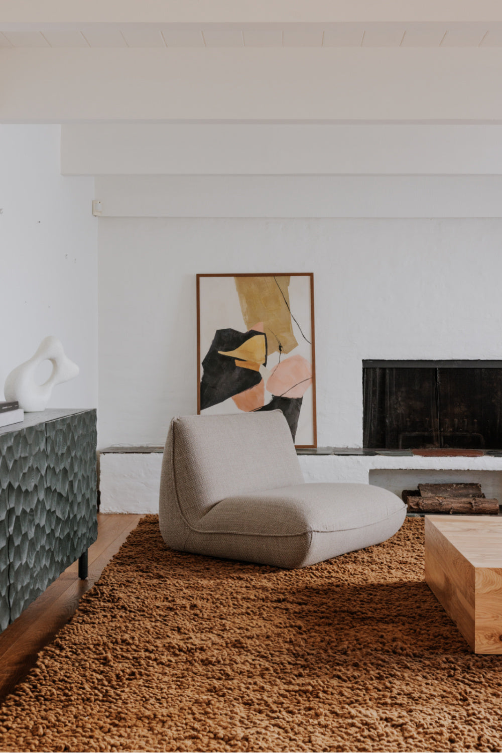   Modern European furniture - 60's Inspired Abstract Painting - www.oroa.com | Oroa.com