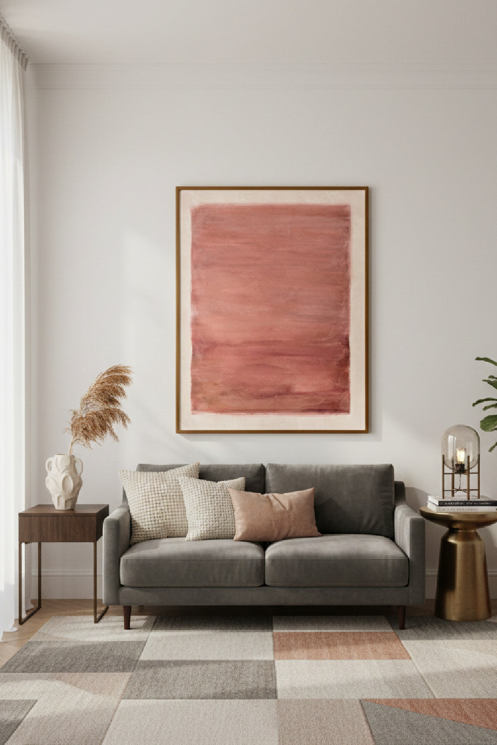   Modern European furniture - Acrylic on Canvas Framed Wall Art - www.oroa.com | Oroa.com