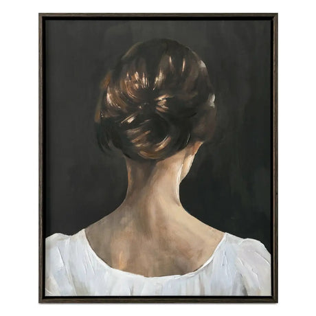   Modern European furniture - Woman's Back Profile Painting - www.oroa.com | Oroa.com