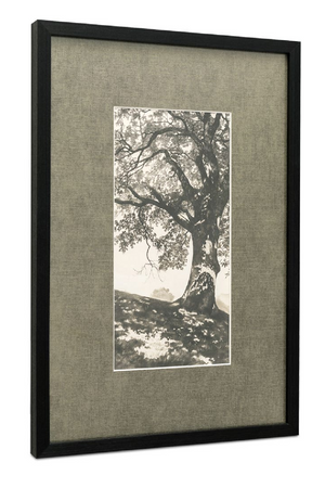   Modern European furniture - Monochromatic Tree Framed Print - www.oroa.com | Oroa.com