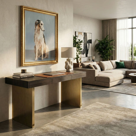   Modern European furniture - Daydreaming Dog Painting - www.oroa.com | Oroa.com
