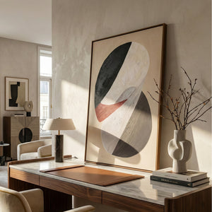   Modern European furniture - Muted Tone Framed Painting - www.oroa.com | Oroa.com