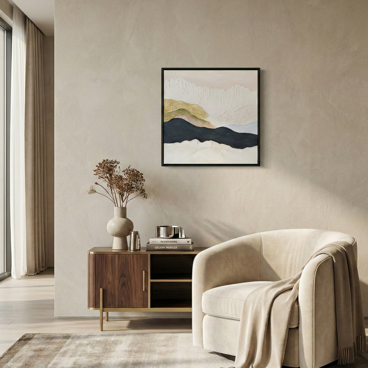   Modern European furniture - Abstract Landscape Painting - www.oroa.com | Oroa.com