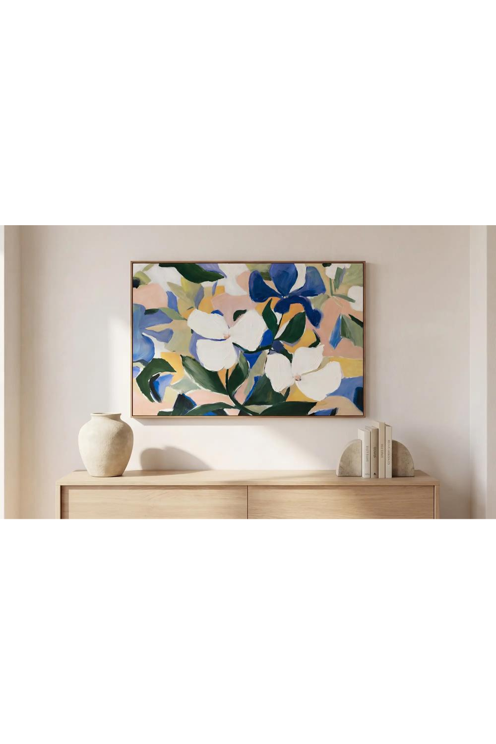   Modern European furniture - Pastel Florals Painting - www.oroa.com | Oroa.com