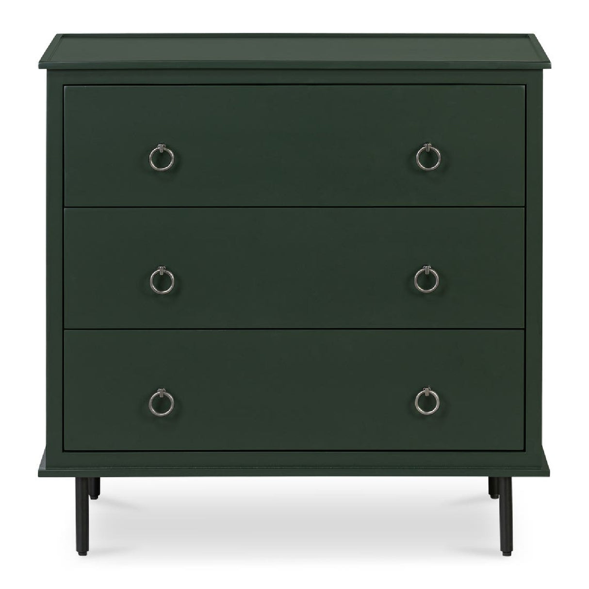  Modern European furniture - Green 3-Drawer Nightstand - www.oroa.com | Oroa.com