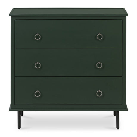   Modern European furniture - Green 3-Drawer Nightstand - www.oroa.com | Oroa.com