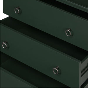   Modern European furniture - Green 3-Drawer Nightstand - www.oroa.com | Oroa.com