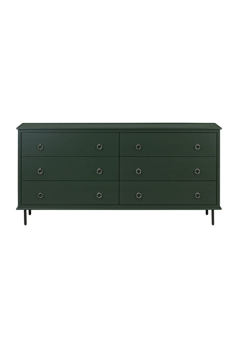   Modern European furniture - 6-Drawer Wooden Dresser - www.oroa.com | Oroa.com