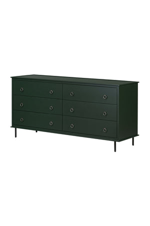   Modern European furniture - 6-Drawer Wooden Dresser - www.oroa.com | Oroa.com