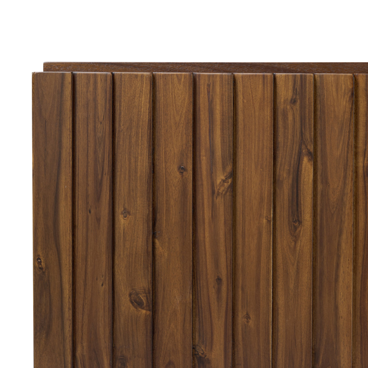   Modern European furniture - Solid Acacia 4-Door Media Cabinet - www.oroa.com | Oroa.com