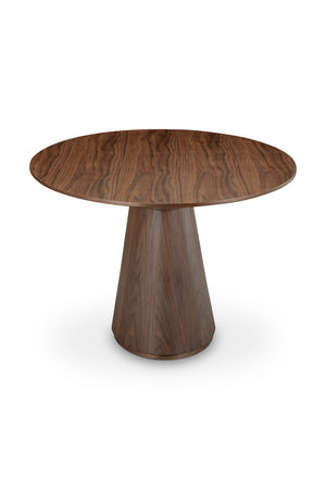   Modern European furniture - Walnut Veneer Oval Dining Table - www.oroa.com | Oroa.com