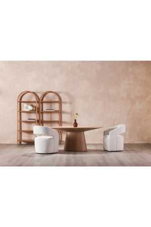   Modern European furniture - Oval Natural Oak Dining Table - www.oroa.com | Oroa.com