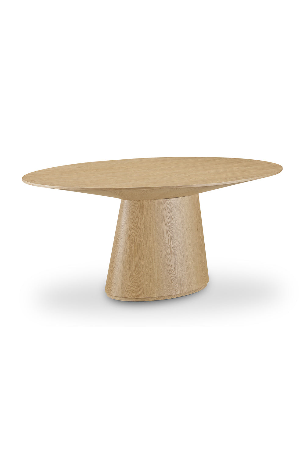   Modern European furniture - Oval Natural Oak Dining Table - www.oroa.com | Oroa.com