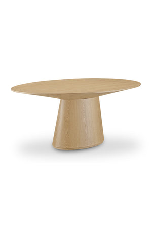   Modern European furniture - Oval Natural Oak Dining Table - www.oroa.com | Oroa.com