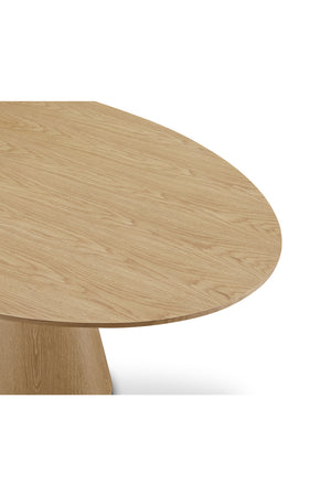   Modern European furniture - Oval Natural Oak Dining Table - www.oroa.com | Oroa.com