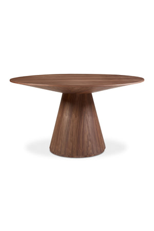   Modern European furniture - Round Oak Veneer Dining Table - www.oroa.com | Oroa.com